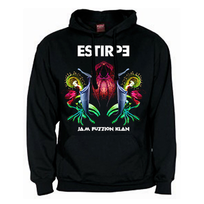 SUDADERA NEGRA - ESTIRPE - JAM FUZZION KLAN